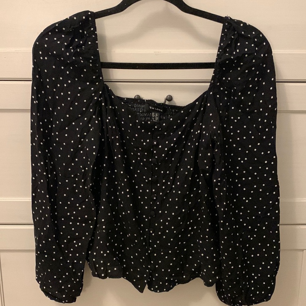 Polka Dot Blouse